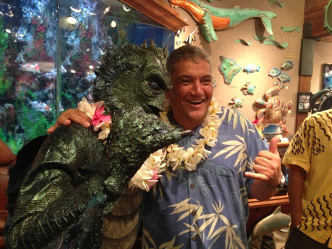 Creature From the Black Lagoon and Mayor Kenoi